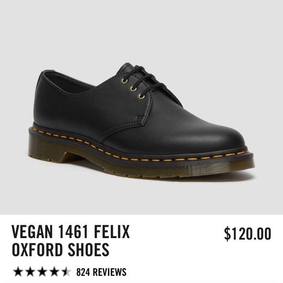 vegan 1461 felix oxford shoes
